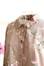 画像をギャラリービューアに読み込む, IKUKO Wガーゼ花柄プリント パジャマ