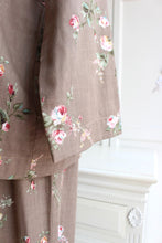 画像をギャラリービューアに読み込む, IKUKO Wガーゼ花柄プリント パジャマ