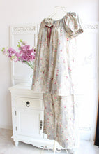 画像をギャラリービューアに読み込む, IKUKO ダブルガーゼ花柄プリント 半袖 パジャマ