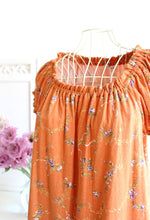 画像をギャラリービューアに読み込む, IKUKO 60接結花柄プリント パジャマ