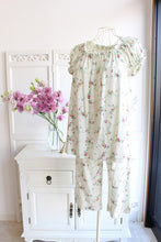 画像をギャラリービューアに読み込む, IKUKO 60接結花柄プリント パジャマ