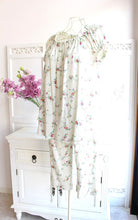 画像をギャラリービューアに読み込む, IKUKO 60接結花柄プリント パジャマ