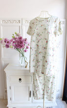 画像をギャラリービューアに読み込む, IKUKO 60接結花柄プリント パジャマ