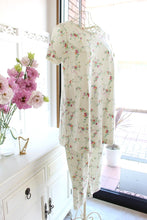 画像をギャラリービューアに読み込む, IKUKO 60接結花柄プリント パジャマ