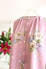 画像をギャラリービューアに読み込む, IKUKO スムース花柄プリント 全開パジャマ