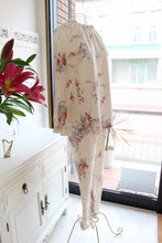 画像をギャラリービューアに読み込む, IKUKO スムース花柄プリント ラグランスリーブパジャマ