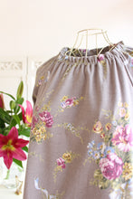 画像をギャラリービューアに読み込む, IKUKO スムース花柄プリント ラグランスリーブパジャマ