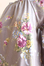 画像をギャラリービューアに読み込む, IKUKO スムース花柄プリント ラグランスリーブパジャマ