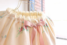 画像をギャラリービューアに読み込む, IKUKO 綾ネル花柄プリント ラグランスリーブパジャマ