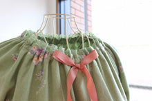 画像をギャラリービューアに読み込む, IKUKO 綾ネル花柄プリント ラグランスリーブパジャマ