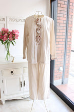 画像をギャラリービューアに読み込む, IKUKO トリプルガーゼ フリルパジャマ