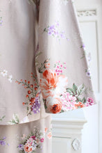 画像をギャラリービューアに読み込む, IKUKO 綾ネル花柄プリント 襟付きパジャマ