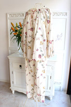 画像をギャラリービューアに読み込む, IKUKO ダブルガーゼ花柄プリント ラグランスリーブ長袖パジャマ