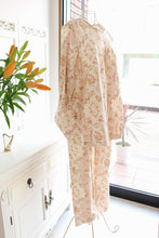 画像をギャラリービューアに読み込む, IKUKO ダブルガーゼ花柄プリント 七分袖 パジャマ