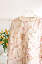 画像をギャラリービューアに読み込む, IKUKO ダブルガーゼ花柄プリント 七分袖 パジャマ