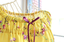 画像をギャラリービューアに読み込む, IKUKO ダブルガーゼ花柄プリント フレンチスリーブパジャマ