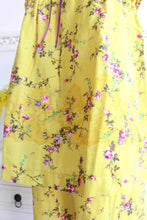 画像をギャラリービューアに読み込む, IKUKO ダブルガーゼ花柄プリント フレンチスリーブパジャマ