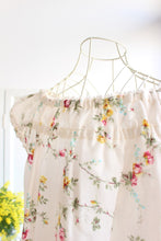 画像をギャラリービューアに読み込む, IKUKO ダブルガーゼ花柄プリント フレンチスリーブパジャマ