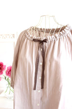 画像をギャラリービューアに読み込む, IKUKO オーガニックコットンダブルガーゼ 七分袖パジャマ