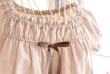 画像をギャラリービューアに読み込む, IKUKO オーガニックコットンダブルガーゼ パフスリーブパジャマ