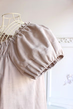 画像をギャラリービューアに読み込む, IKUKO オーガニックコットンダブルガーゼ パフスリーブパジャマ