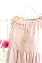 画像をギャラリービューアに読み込む, IKUKO オーガニックコットンダブルガーゼ フレンチスリーブネグリジエ