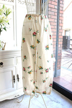 画像をギャラリービューアに読み込む, IKUKO フリース&Wガーゼ起毛花柄パジャマ