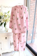 画像をギャラリービューアに読み込む, 【訳アリ品40%OFF!】IKUKO Wガーゼ起毛花柄 パジャマ