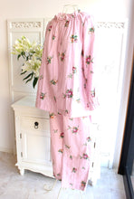 画像をギャラリービューアに読み込む, 【訳アリ品40%OFF!】IKUKO Wガーゼ起毛花柄 パジャマ