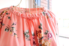 画像をギャラリービューアに読み込む, IKUKO 綾ネル花柄丸首パジャマ