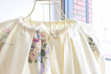 画像をギャラリービューアに読み込む, IKUKO 綾ネル花柄かぶりタイプネグリジェ