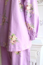 画像をギャラリービューアに読み込む, IKUKO 綾ネル花柄プリントパジャマ