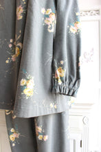 画像をギャラリービューアに読み込む, IKUKO 綾ネル花柄プリントパジャマ