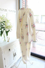 画像をギャラリービューアに読み込む, IKUKO 綾ネル花柄プリントパジャマ