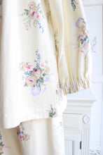 画像をギャラリービューアに読み込む, IKUKO 綾ネル花柄プリントパジャマ