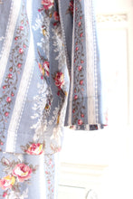 画像をギャラリービューアに読み込む, IKUKO ダブルガーゼ花柄プリント 襟付きパジャマ