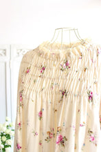 画像をギャラリービューアに読み込む, 【50%OFF!】IKUKO Wガーゼ花柄プリント ギャザーネグリジェ