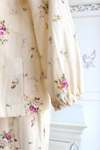 画像をギャラリービューアに読み込む, 【50%OFF!】IKUKO Wガーゼ花柄プリント タックパジャマ