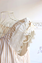 画像をギャラリービューアに読み込む, 【50%OFF!】IKUKO Wガーゼ 無地・ストライプ ノースリーブパジャマ