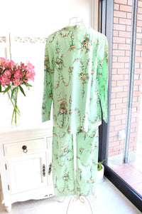 【訳アリ品40％OFF!】IKUKO　接結花柄　パジャマ