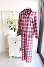 画像をギャラリービューアに読み込む, Cyberjammies（サイバージェイミーズ）　チェック×♡長袖パジャマ
