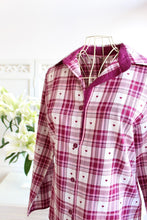 画像をギャラリービューアに読み込む, Cyberjammies（サイバージェイミーズ）　チェック×♡長袖パジャマ
