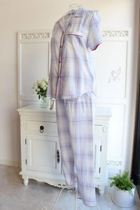 Cyberjammies（サイバージェイミーズ）　チェック半袖パジャマ