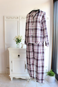 Cyberjammies（サイバージェイミーズ）　チェック長袖パジャマ
