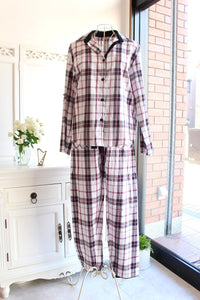 Cyberjammies（サイバージェイミーズ）　チェック長袖パジャマ