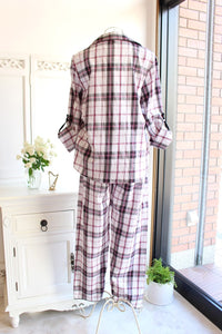 Cyberjammies（サイバージェイミーズ）　チェック長袖パジャマ